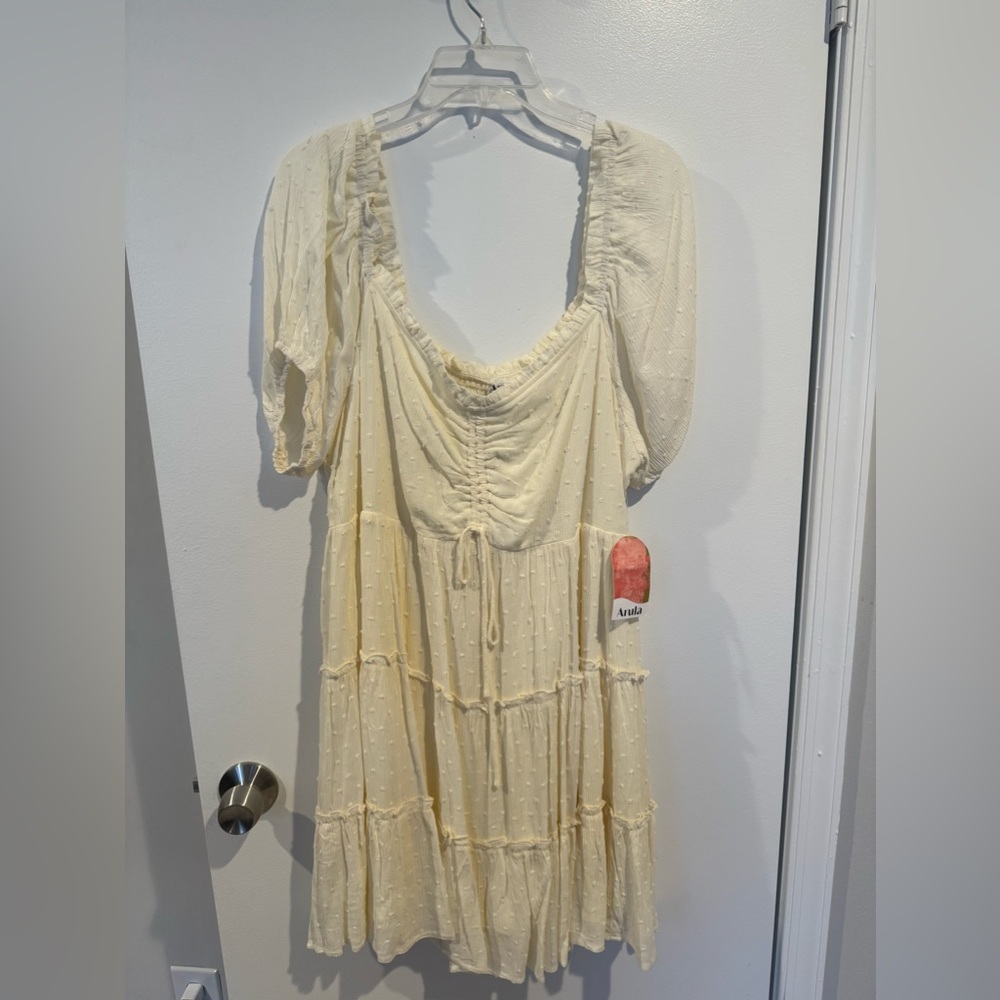 Arula Cream Dress